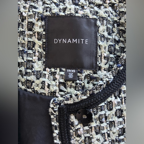 Dynamite Tweed Style Blazer/Skirt Size XS - Picture 3 of 5